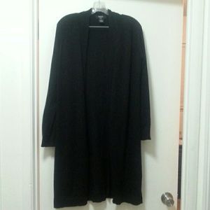 Verve ami Black Long Duster