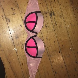 Strapless Victoria secret swimsuit top