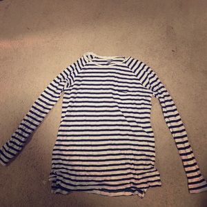 Aerie striped long sleeve shirt