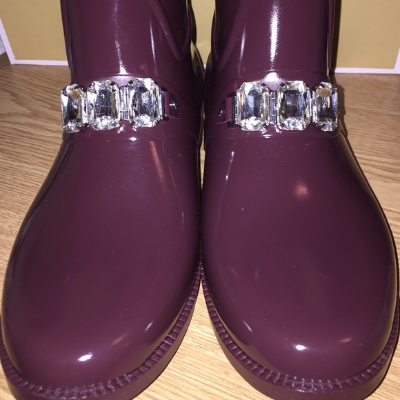 MICHAEL KORS LESLIE RAIN BOOTS - Picture 3 of 4