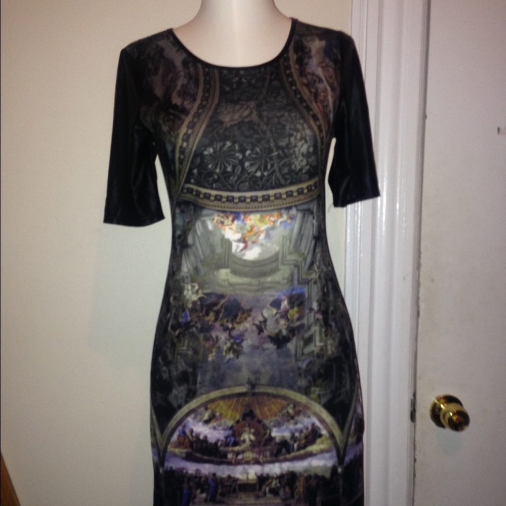 🎉Host Pick🎉Printed body con dress