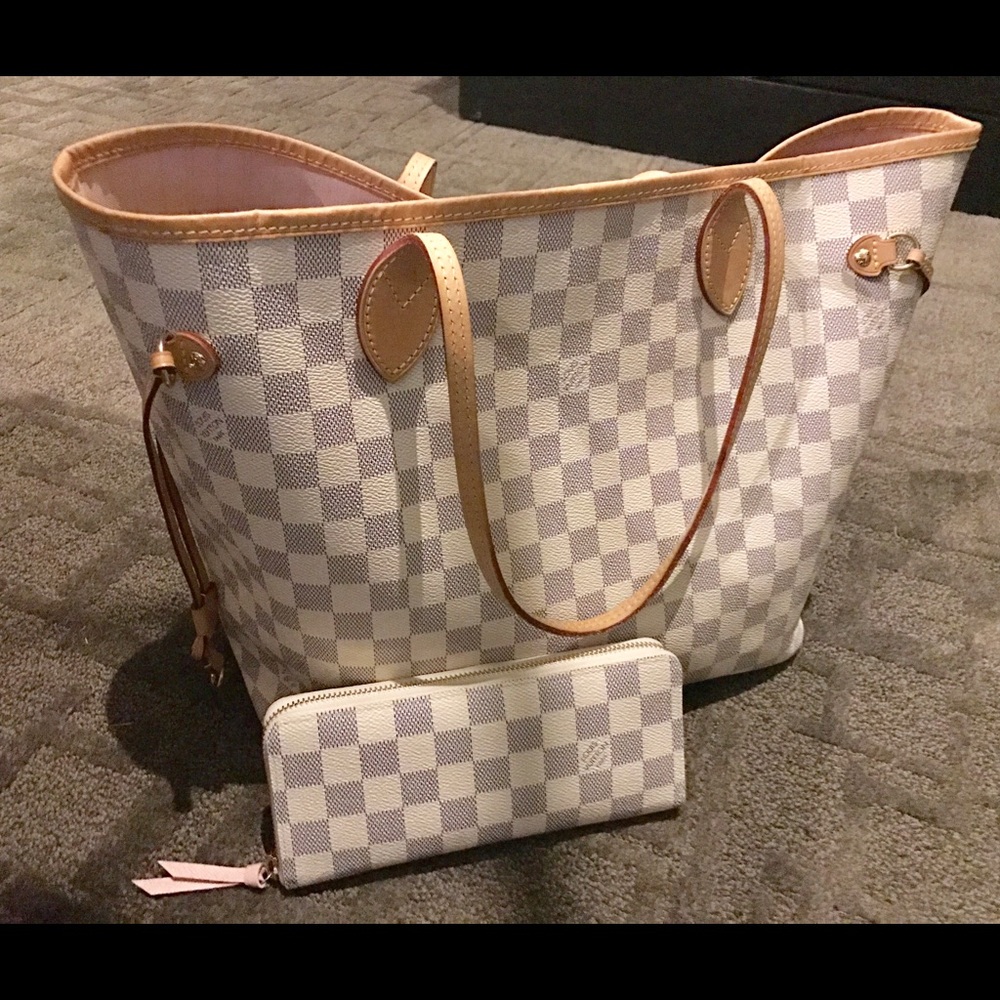 SOLD Louis Vuitton Neverfull rose ballerine