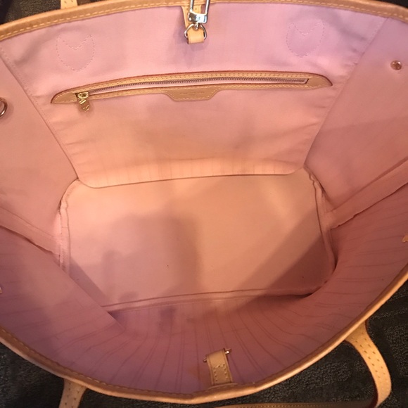 SOLD Louis Vuitton Neverfull rose ballerine - Picture 4 of 6