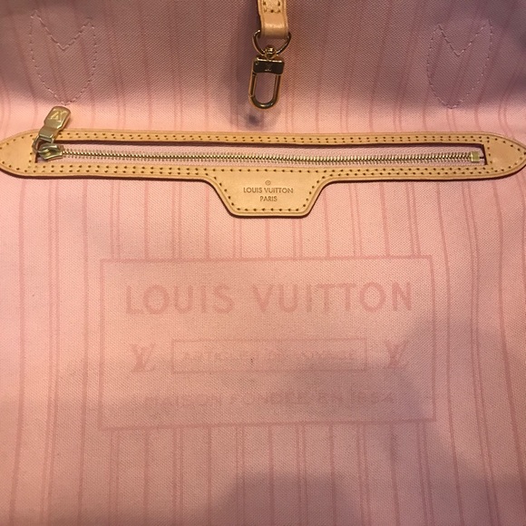 SOLD Louis Vuitton Neverfull rose ballerine - Picture 5 of 6