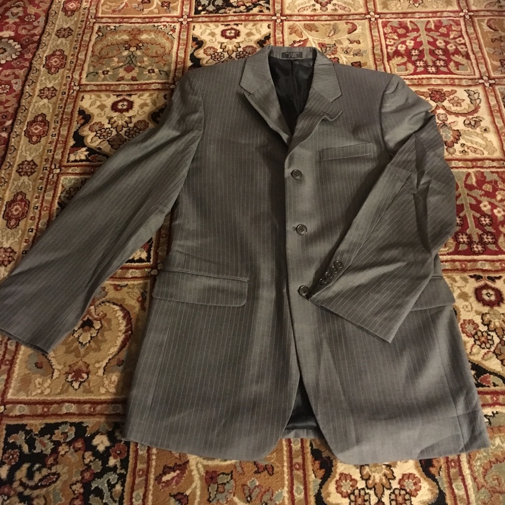 2 Piece 100% Wool Blazer & Vest