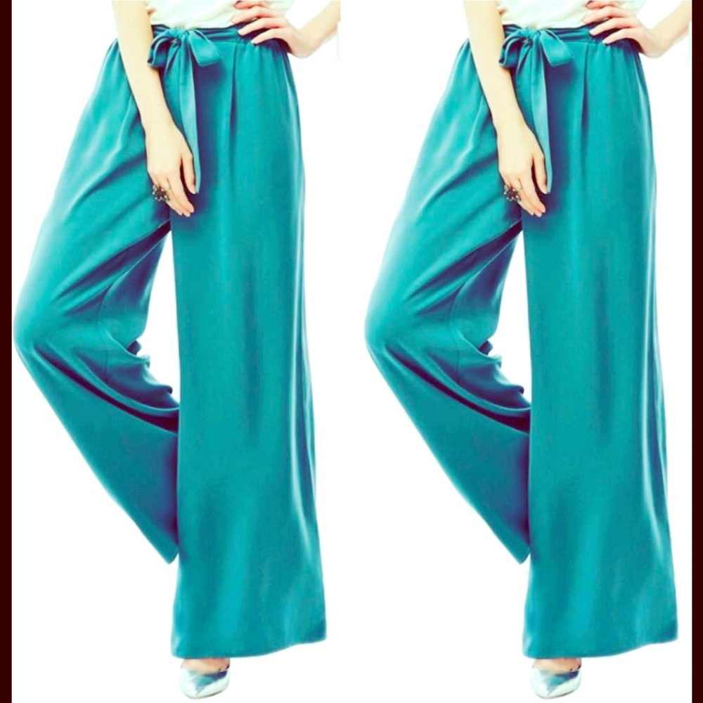 Sage Palazzo Pants