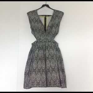 Little black and white dress with tutu