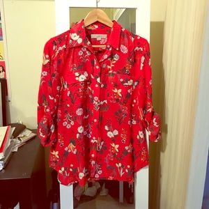 Amazing floral button down! ON HOLD