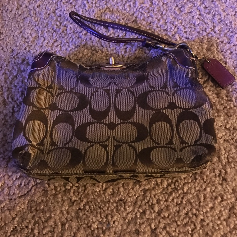 Coach Wristlet Signs of Wear