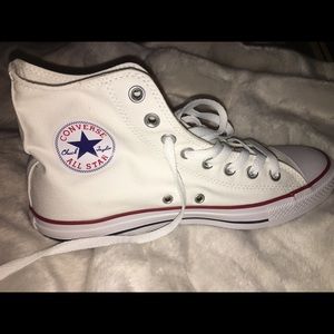 white high top converse