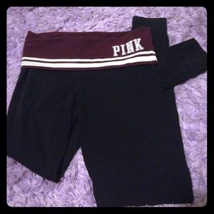 Victoria's Secret Pink Yoga leggings