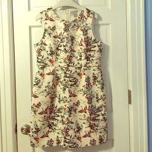 NWT Beautiful embroidered brocade dress