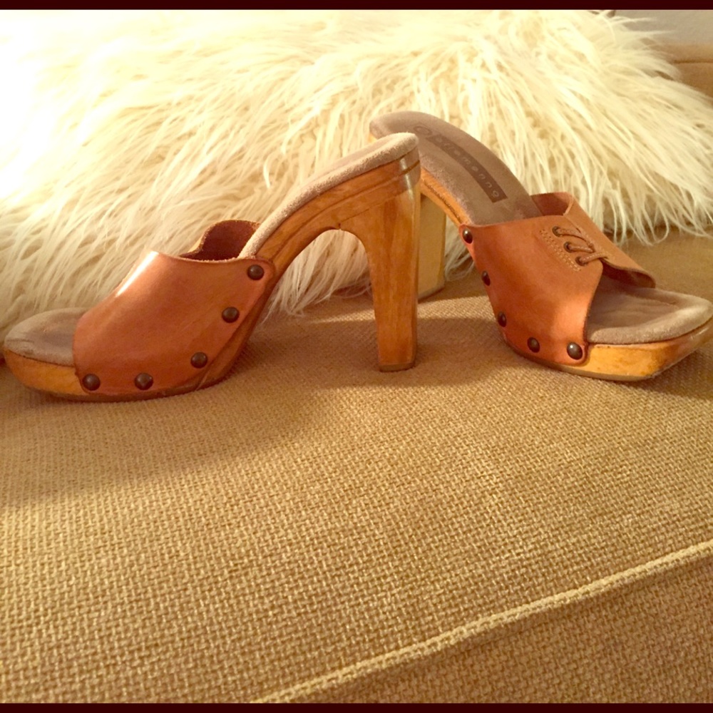 Wooden heels