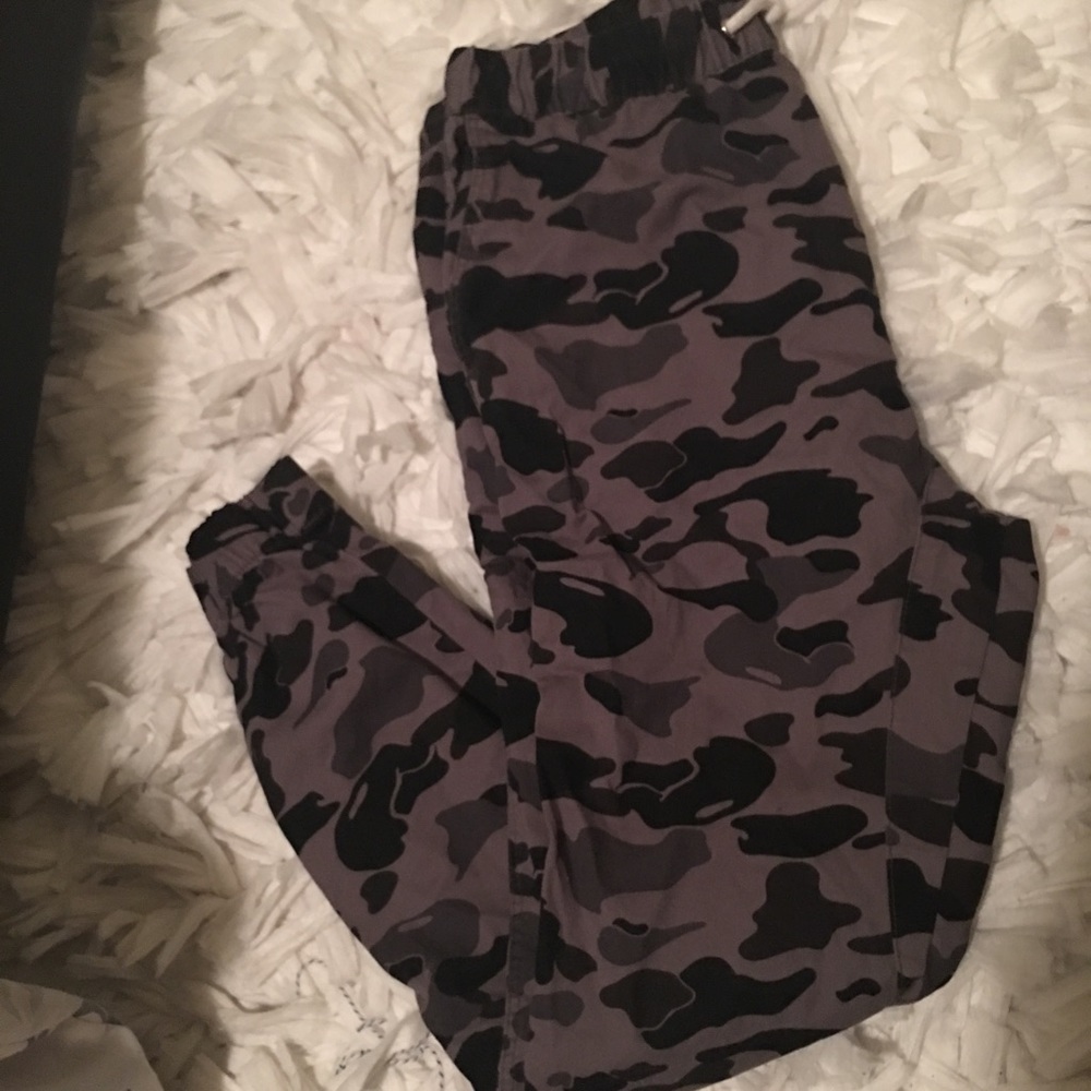 Camo Jogger Pants