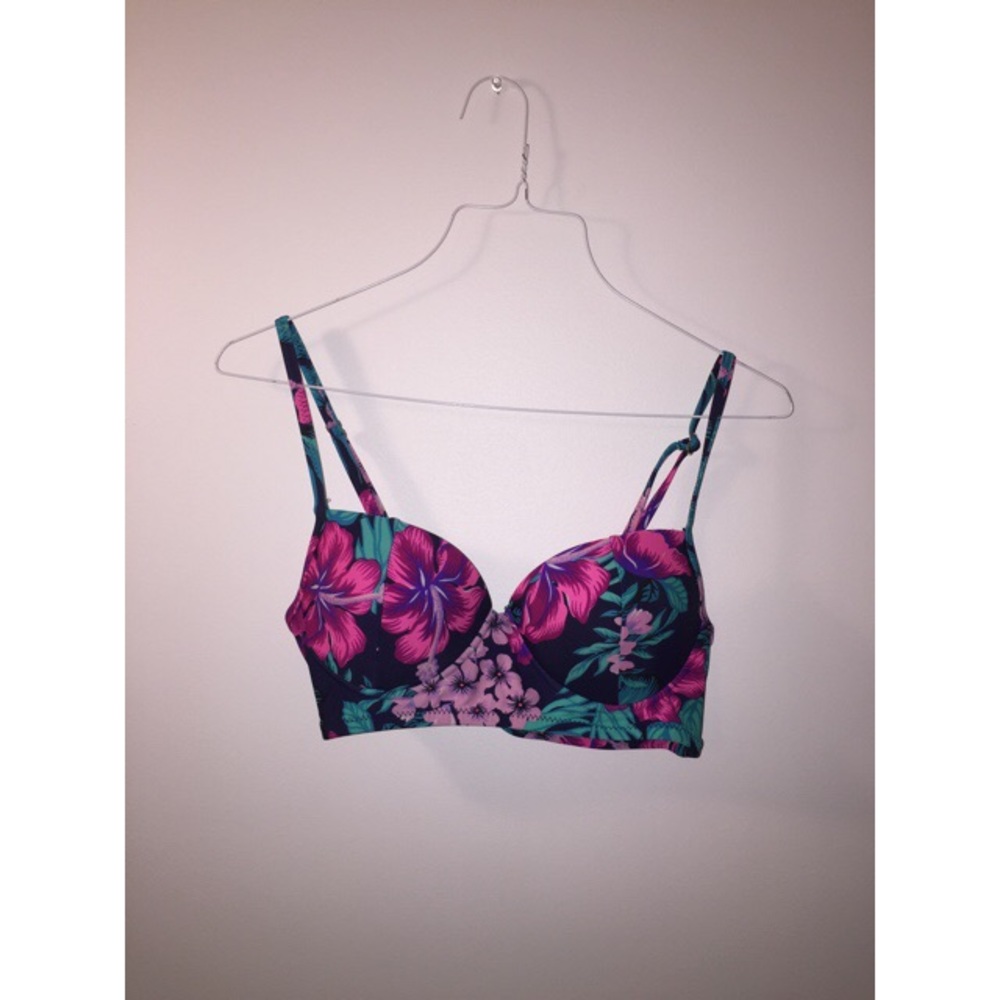 tropical bathing suit top