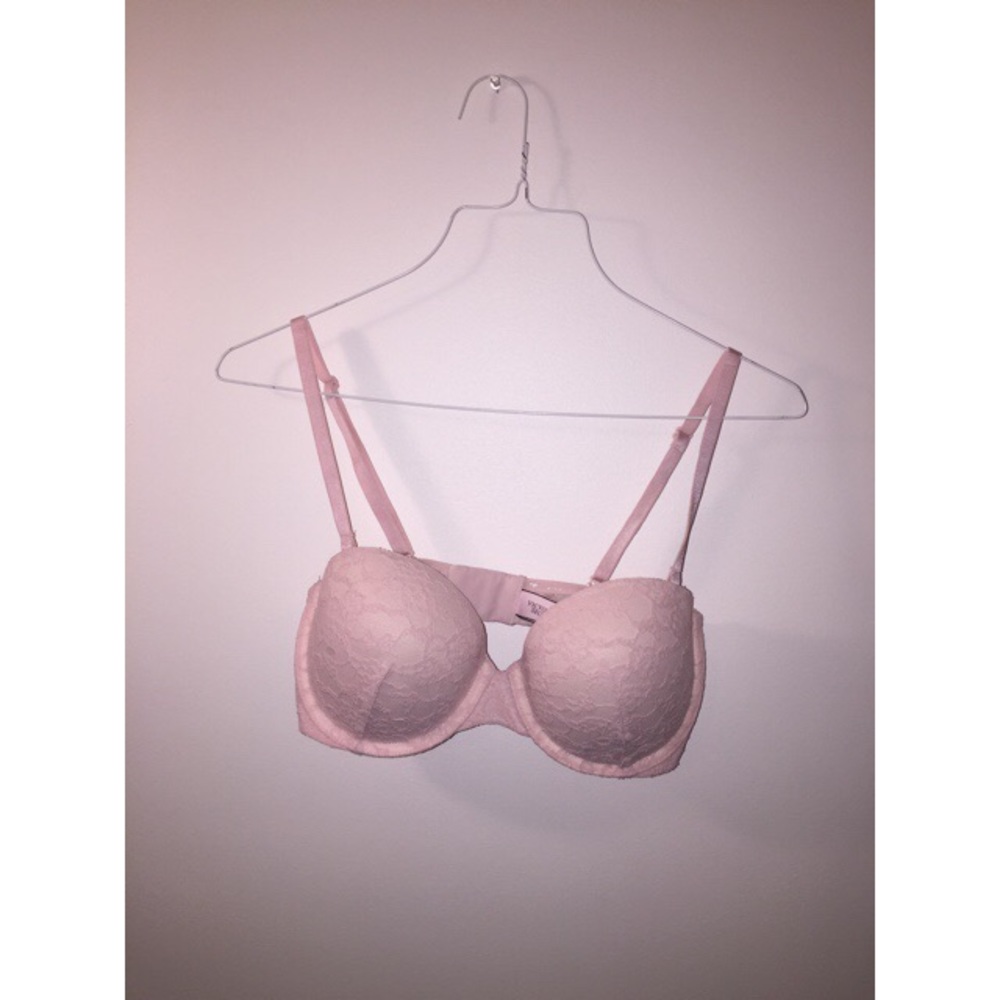 Victoria's Secret lace strapless bra