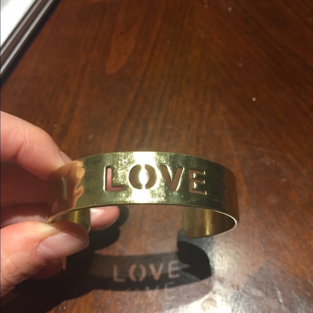 Rustic Cuff quote cut out bracelet Feb 2016 COTM