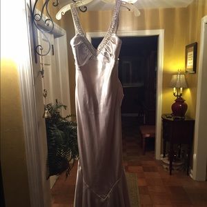 Elegant champagne gown