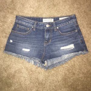 Jean shorts