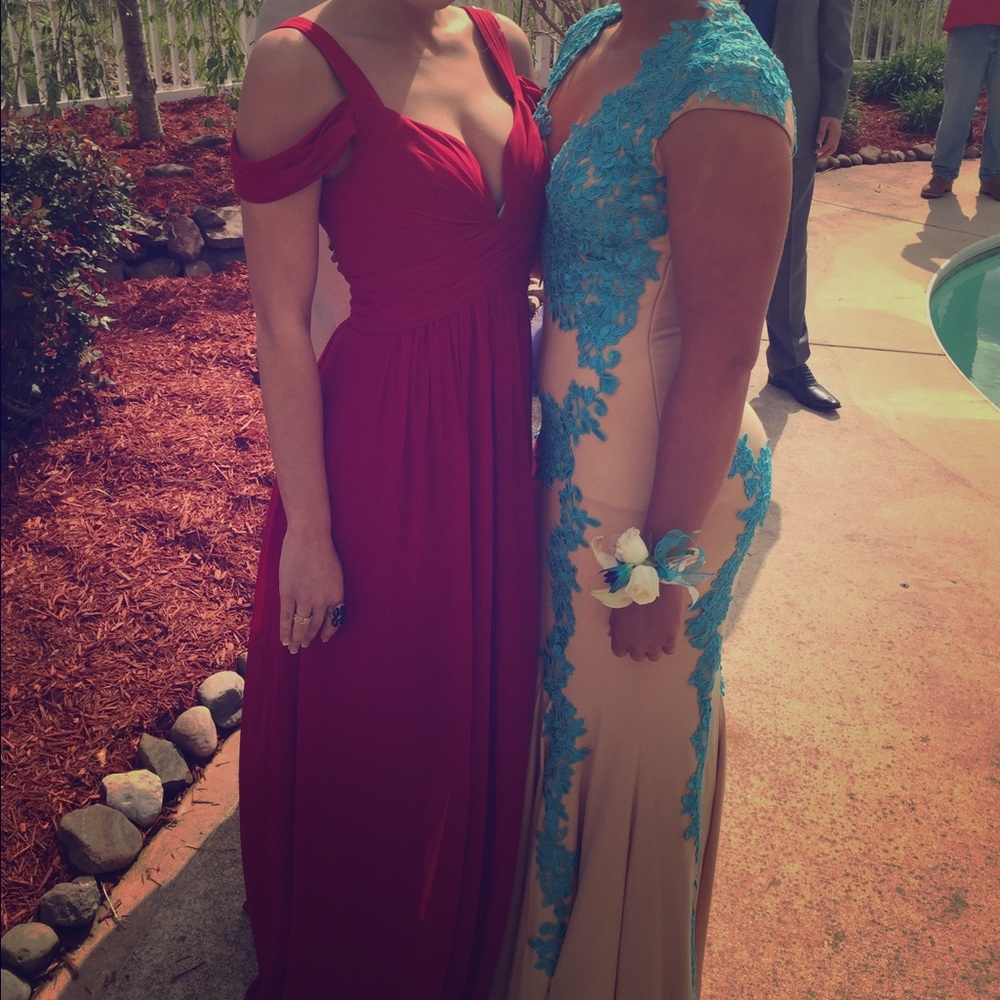 Wore once, hanging in the closet