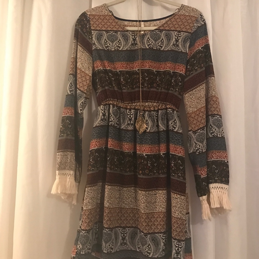 Sage Brand Boutique Dress Sz Medium