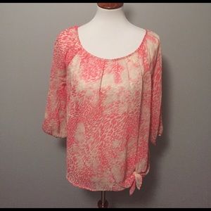 Express sheer blouse