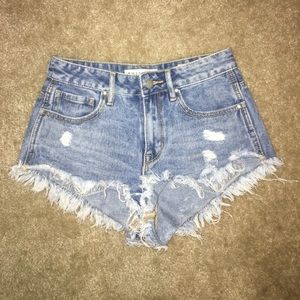 Jean shorts