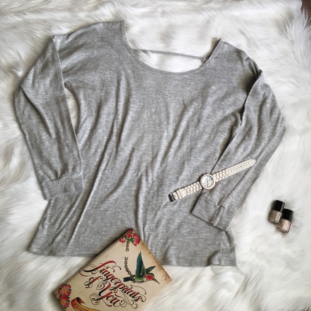 Lightweight Deep Scoop Back Top!