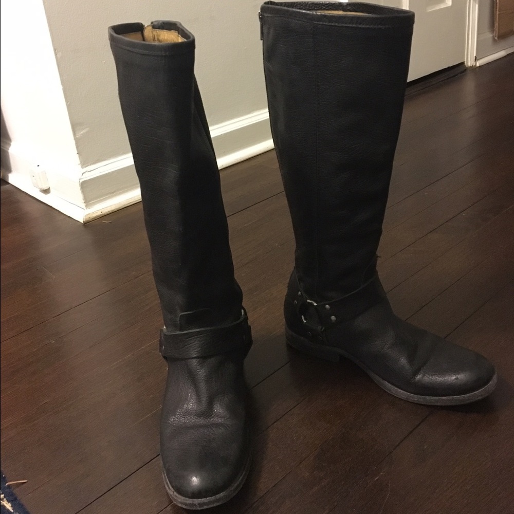 Women's Frye Boots Phillip Harness Tall