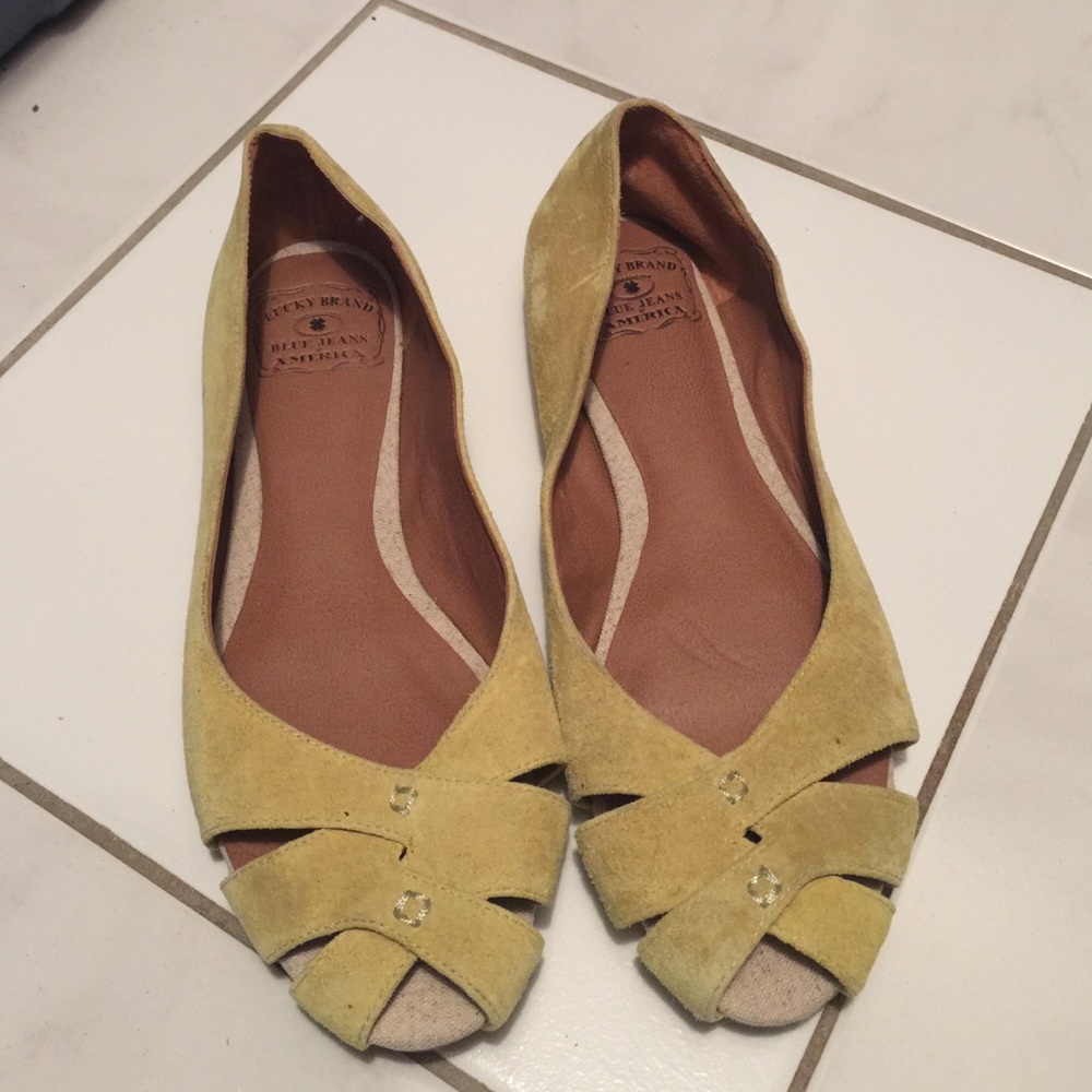 Lucky Brand, size 7 flats