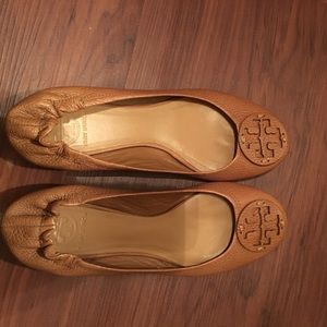 Tory burch Reva flats tan