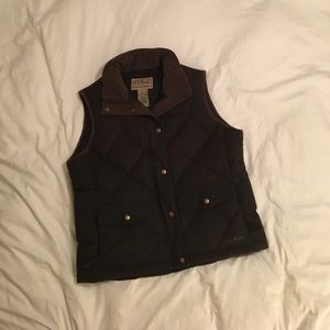 Goose Down L.L. Bean Waxed Vest
