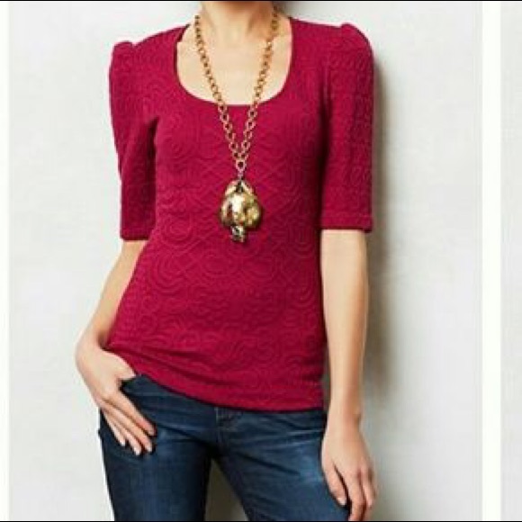 Anthropologie Deletta Top