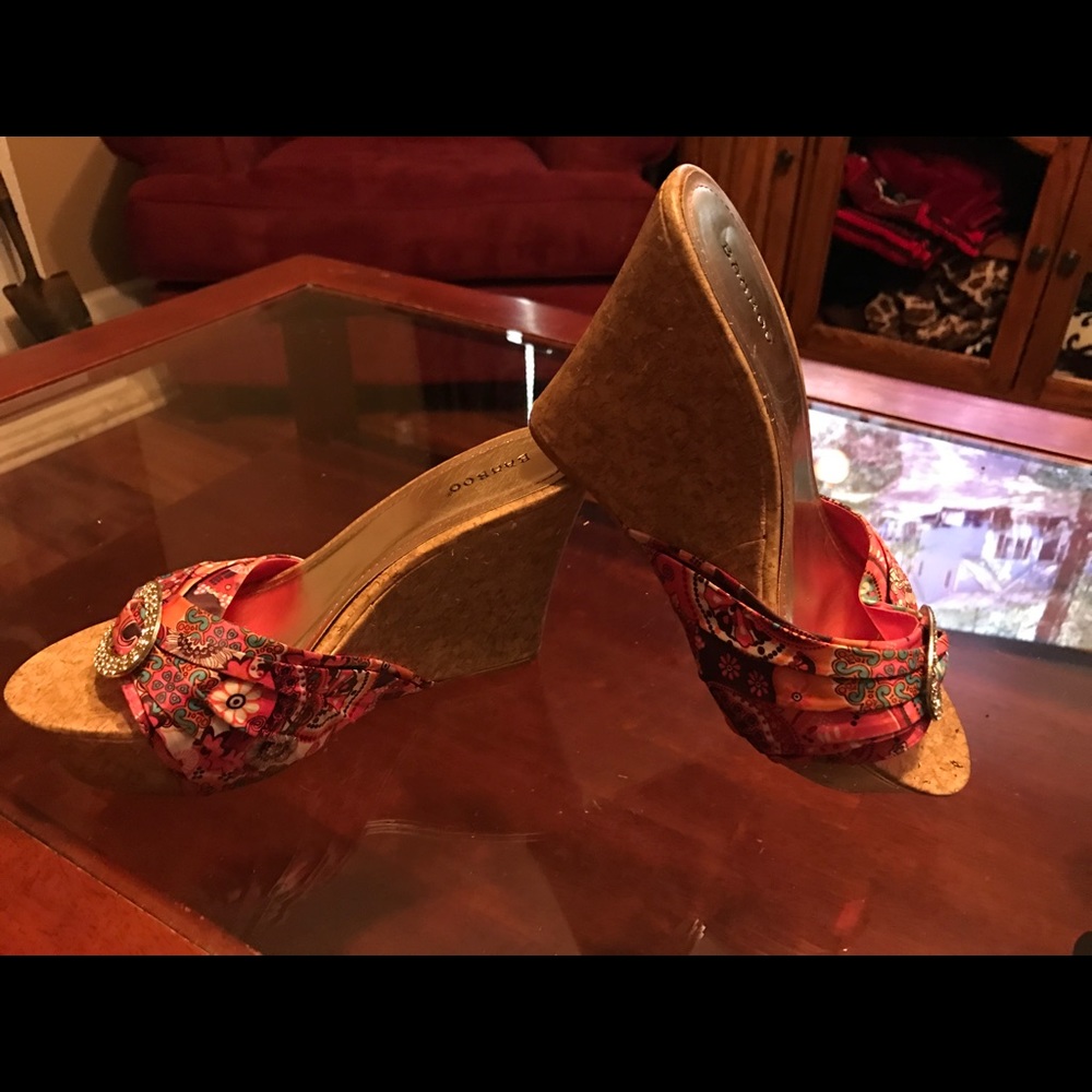 Beautiful wedge heel sandals