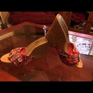 Beautiful wedge heel sandals