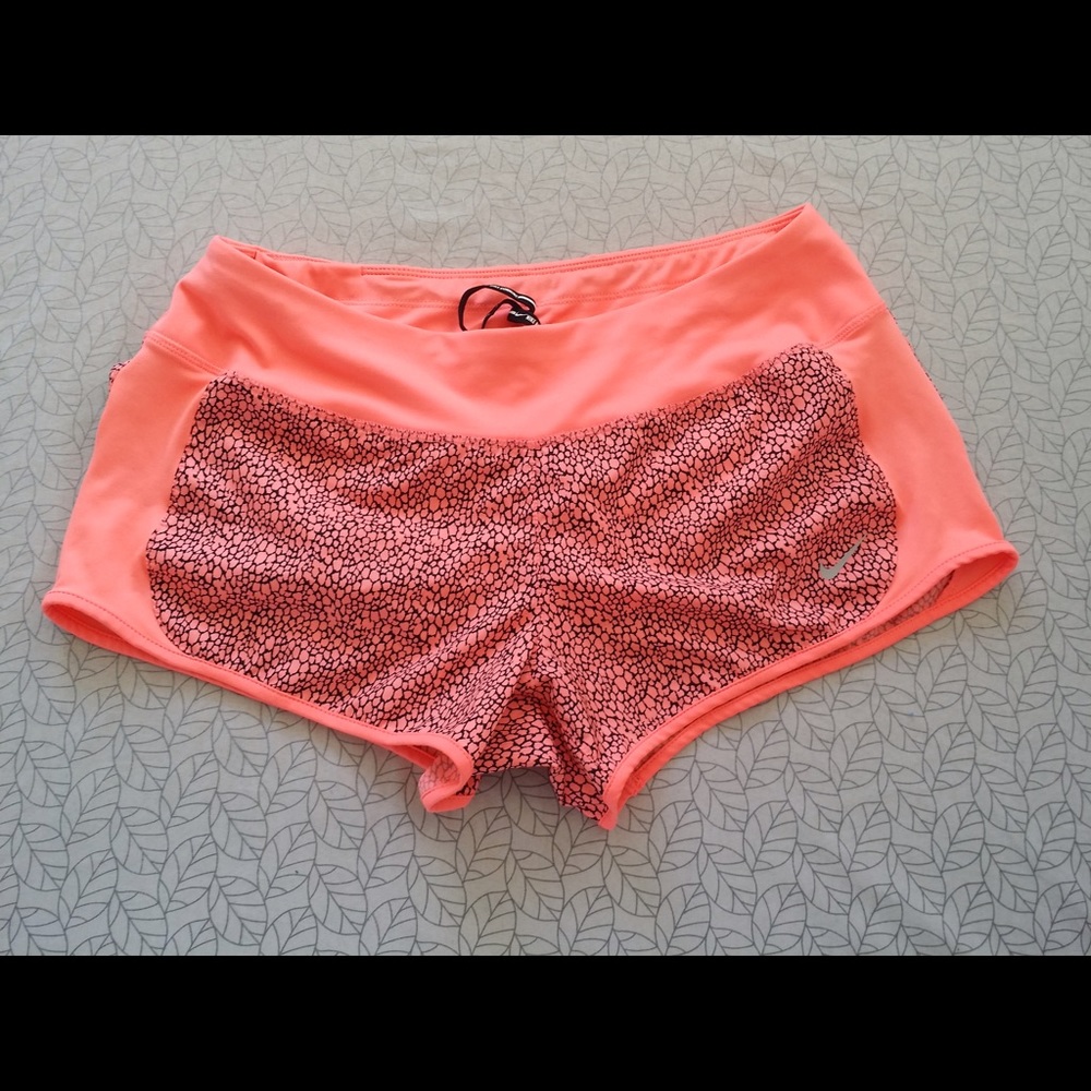 NIKE Pink Dri Fit Running Shorts WOMENS