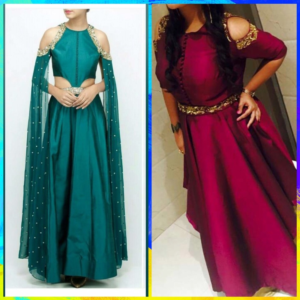 Custom made gowns