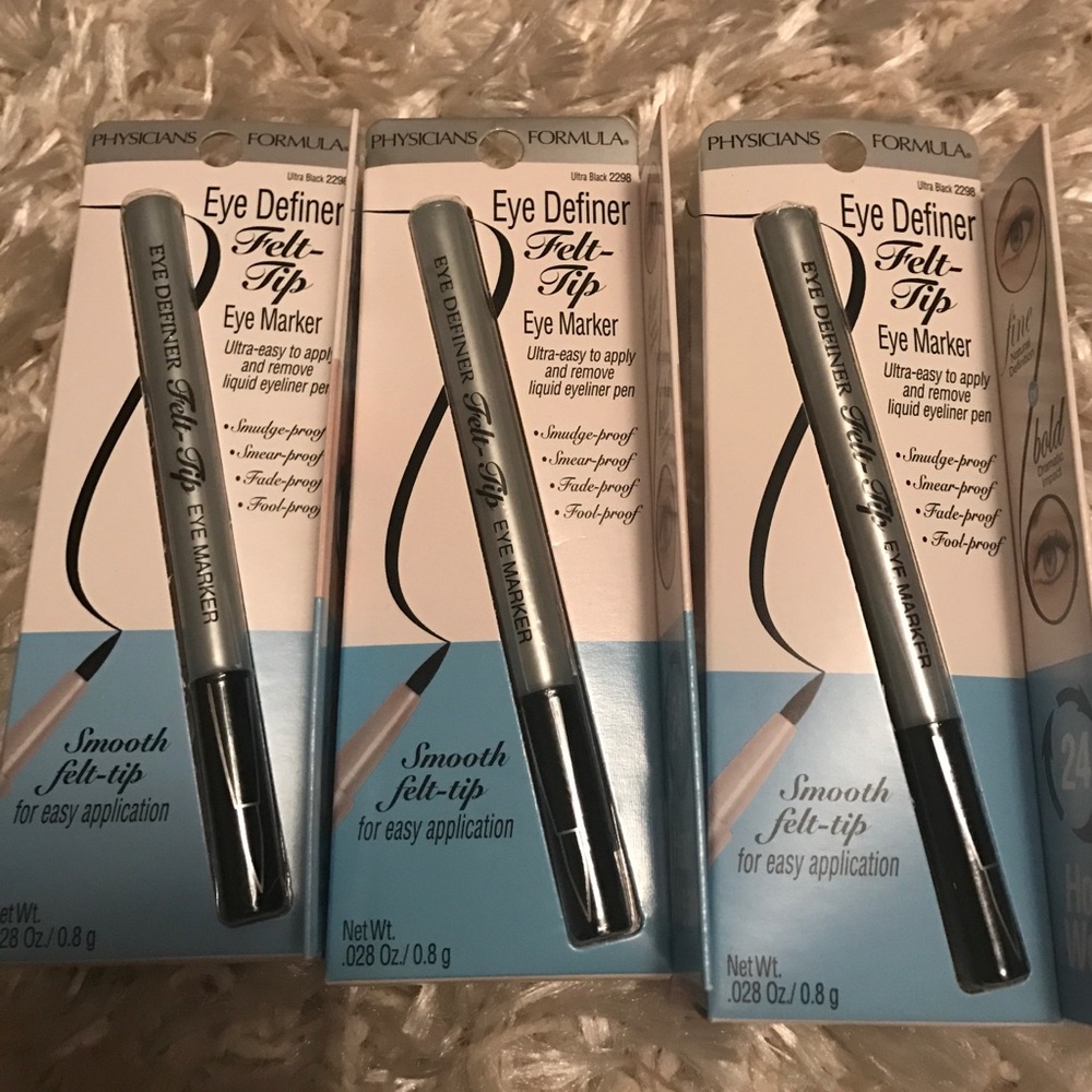 Felt tip liquid eye liner!