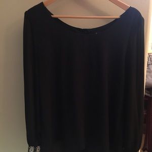 Beautiful lined blouse Sz M