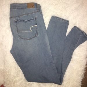 American eagle skinny jeans!!