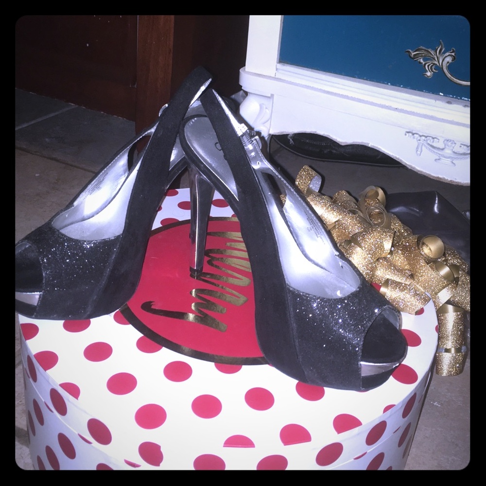 Guess sling backs