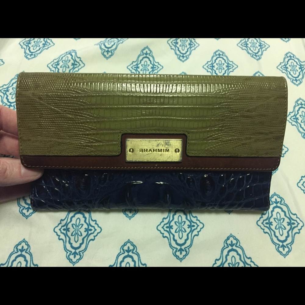 Brahmin Checkbook Wallet