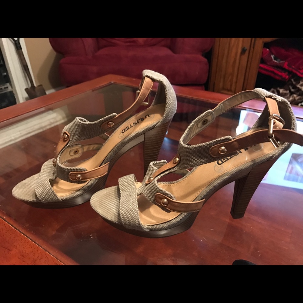 Beautiful open toe heels