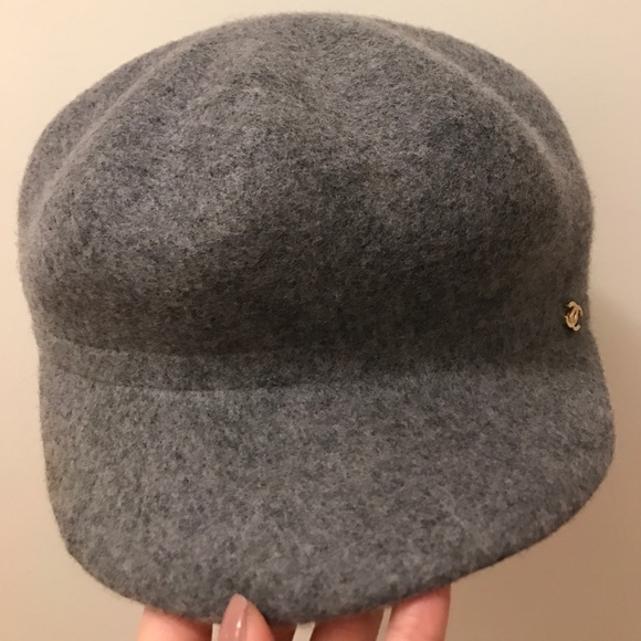 Grey wool hat main image 5
