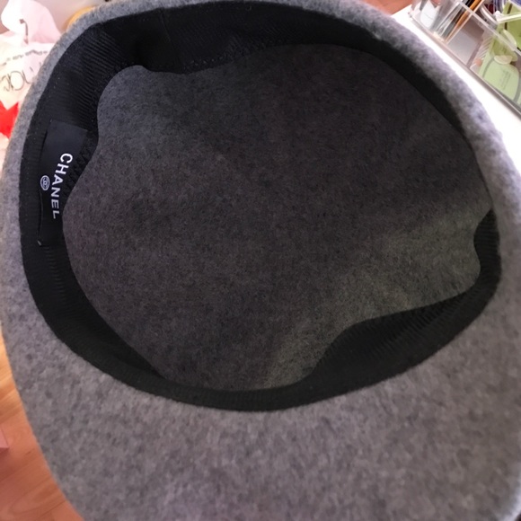 Grey wool hat main image 7