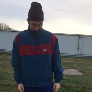 vintage 80s windbreaker