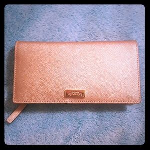 Kate Spade Rose Gold Stacy Wallet!