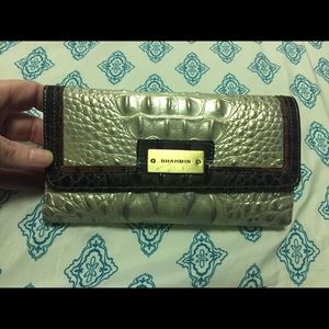 Brahmin Checkbook Wallet