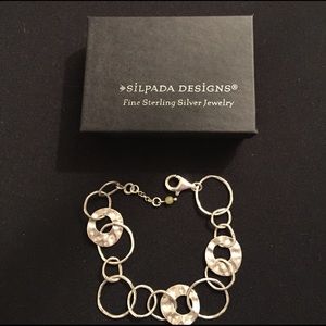 Silpada RETIRED delicate Sterling Silver bracelet