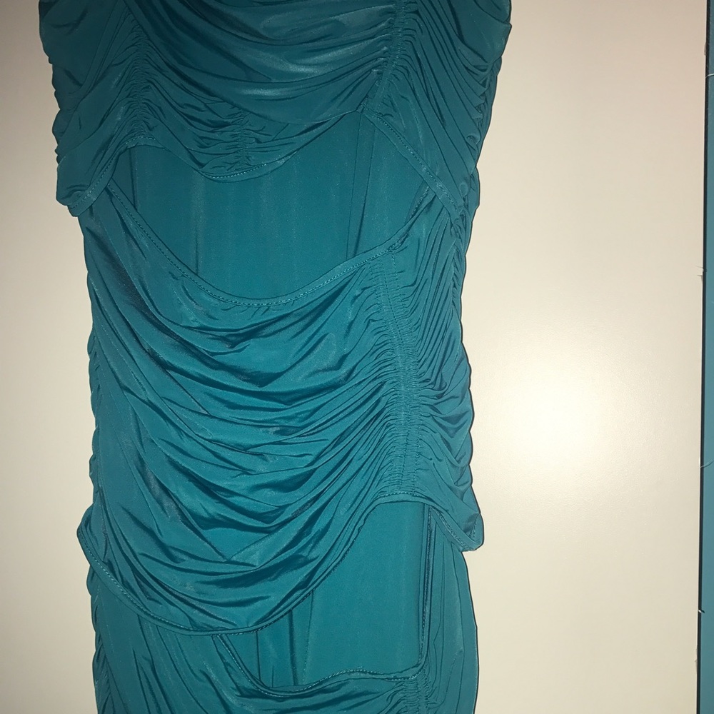 Bebe Ruched Bodycon Dress - Picture 2 of 6